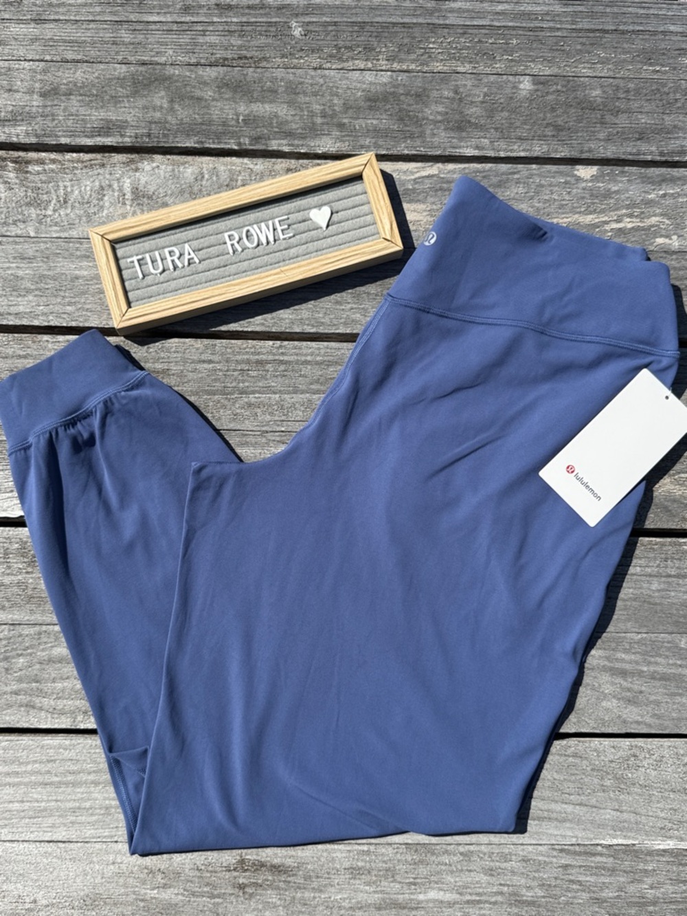 Lululemon Align HR Jogger Size 12 Brilliant Blue NWT Nulu Soft Yoga Pants